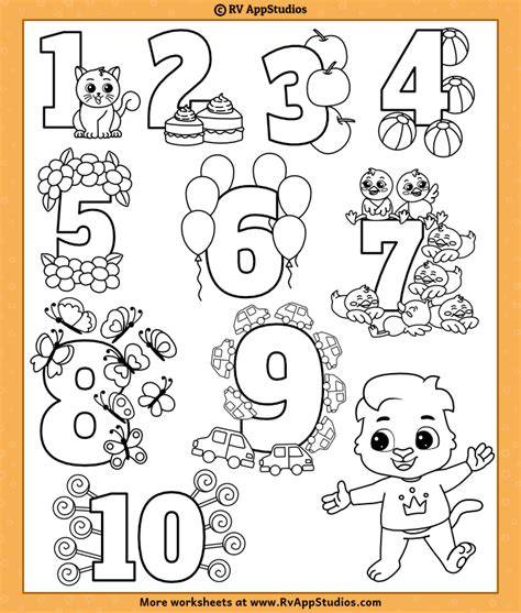 123 Coloring Pages