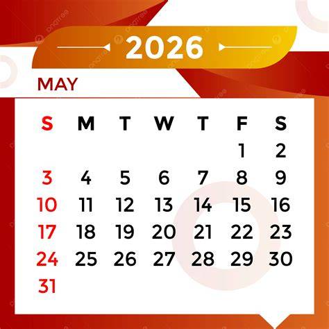 16 May Calendar
