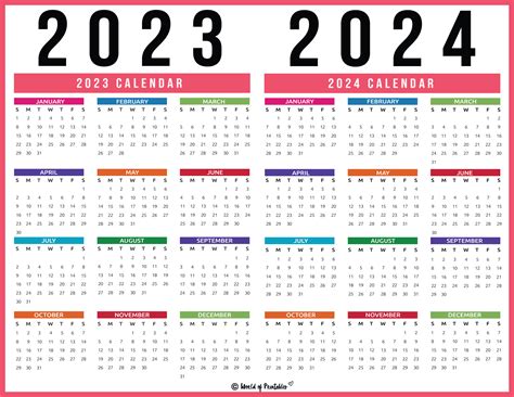 2023 2024 Calendar