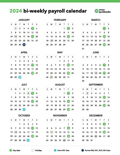 2024 Bi Weekly Payroll Calendar