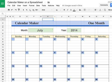 2024 Google Spreadsheet Calendar