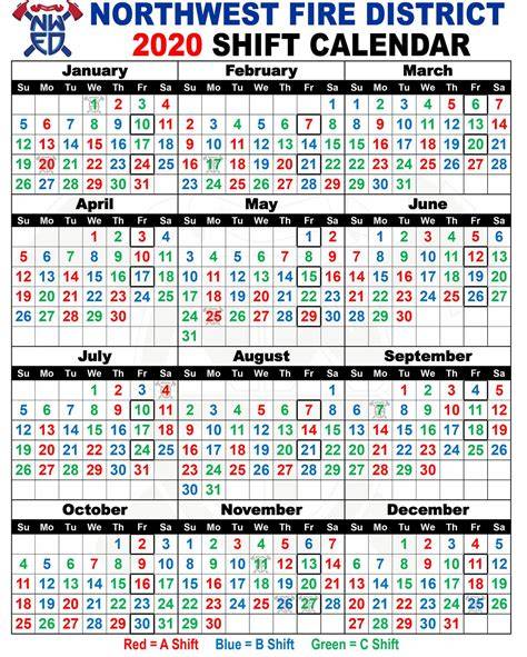 2024 Shift Calendar Printable