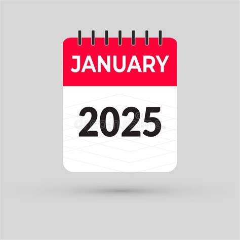 2025 Calendar Clip Art