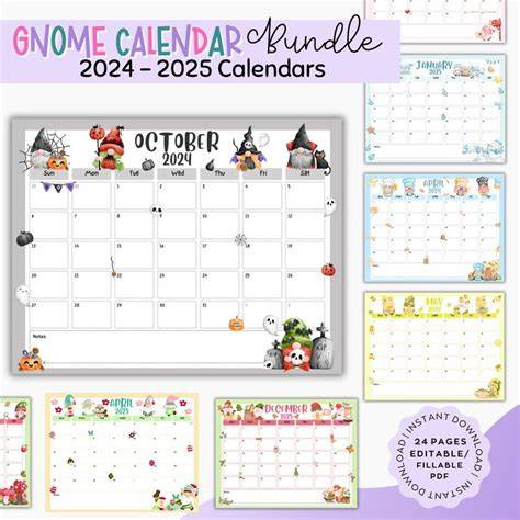 2025 Gnome Calendar