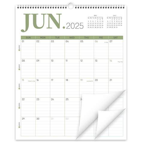 2025 Vertical Wall Calendar
