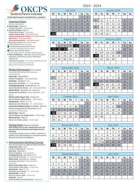 24 25 Ocps Calendar