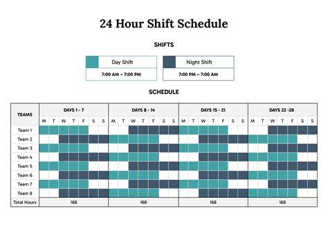 24 72 Shift Calendar 2024