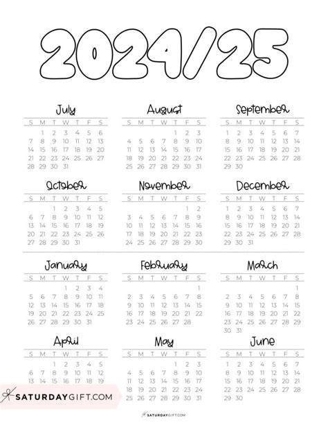 25 26 Calendar Template