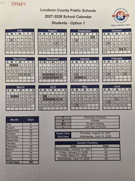 25 26 Lcps Calendar