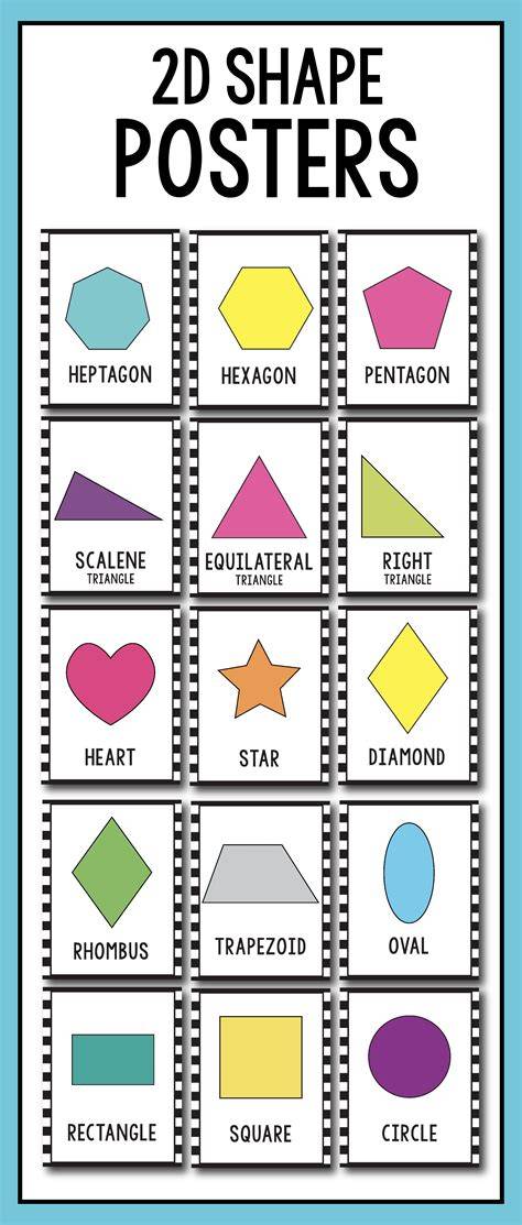 2d Shapes Printable