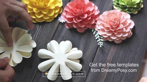 3d Flower Printable