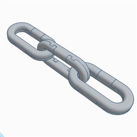 3d Printable Chain