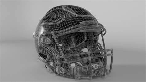 3d Printable Football Helmet