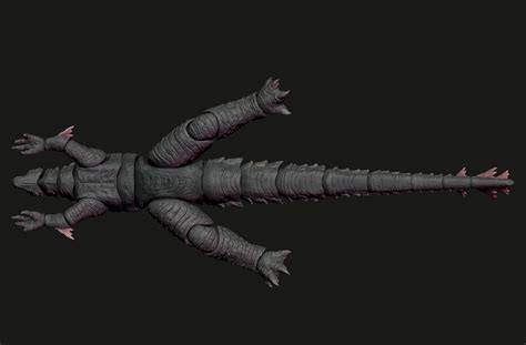 3d Printable Godzilla