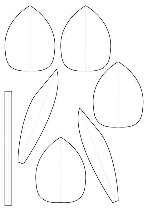 3d Tulip Template Printable Free