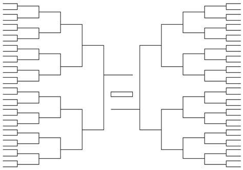 64 Team Printable Bracket