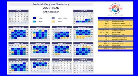 A Day B Day Calendar Lcps