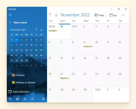 Aba Cle Calendar