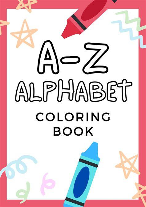 Abc Coloring Book Pages