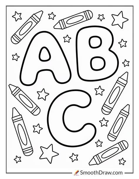 Abc Coloring Pages