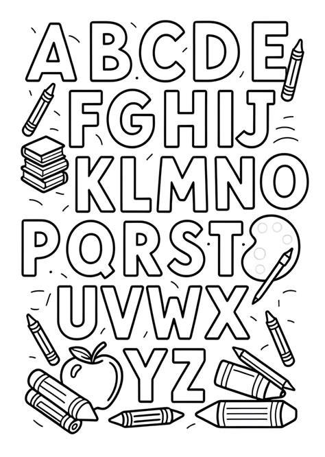 Abc Colouring Pictures