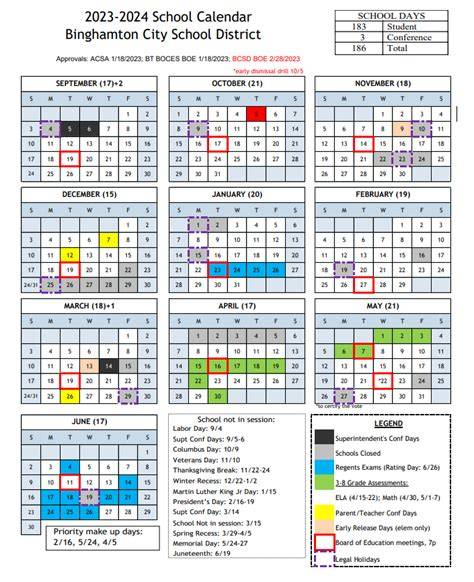 binghamton academic calendar