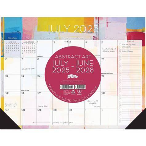 calendar july 2025