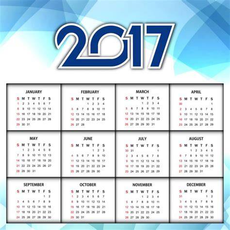 calendar printables 2017