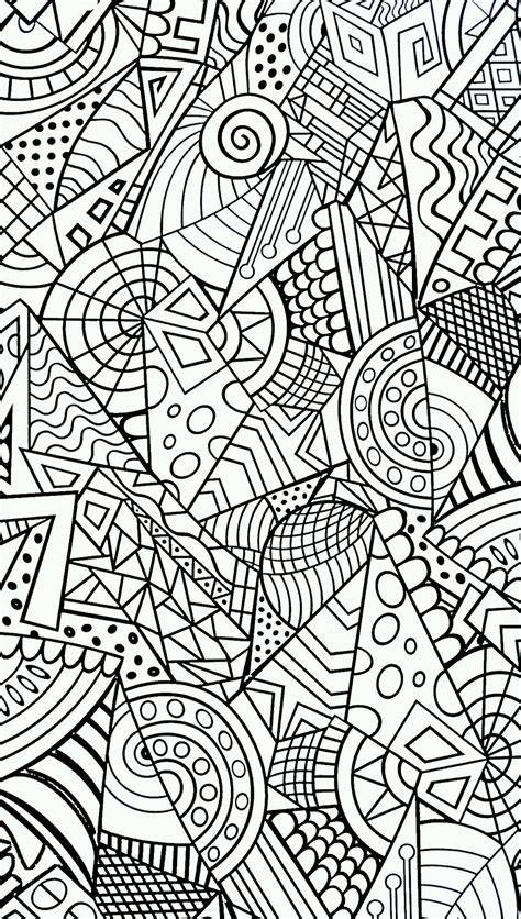 Abstract Colouring Pages For Adults