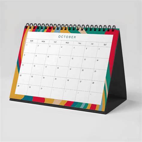 custom desk calendar