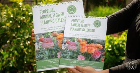 flower planting calendar