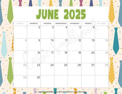 june calendar 2025