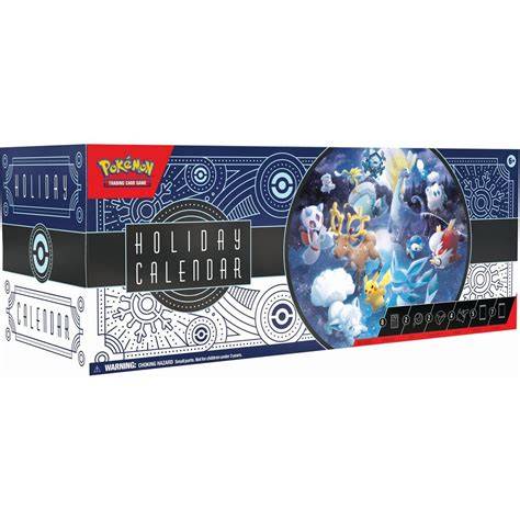 pokemon holiday calendar