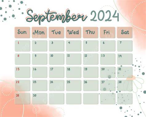 september calendar 2024