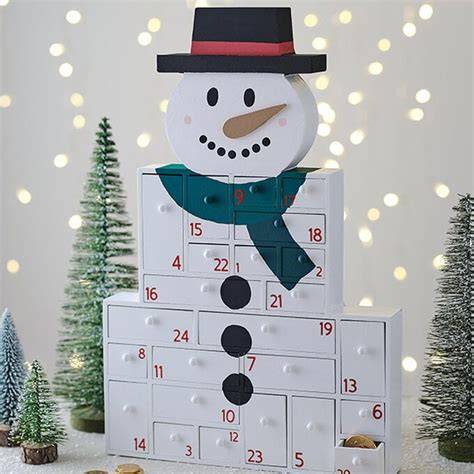 snowman advent calendar