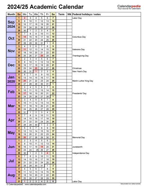 Academic Calendar Penn
