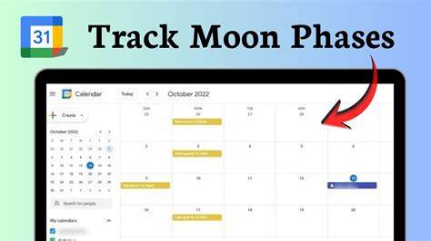 Add Moon Phases To Google Calendar