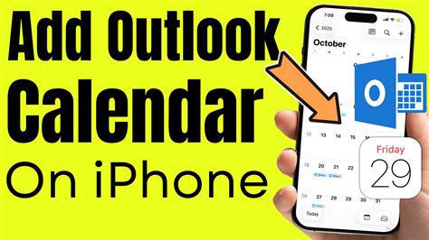 Add Outlook Calendar To Iphone
