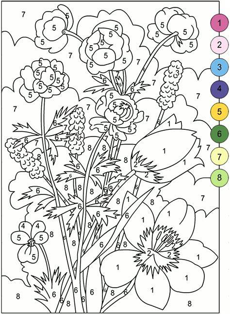 Adult Color By Number Printable