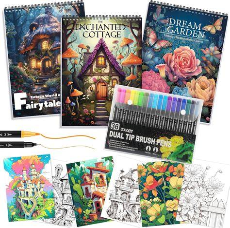 Adult Coloring Book For Markers
