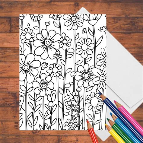 Adult Coloring Cards