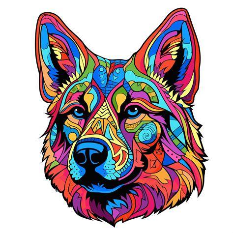 Adult Coloring Dog