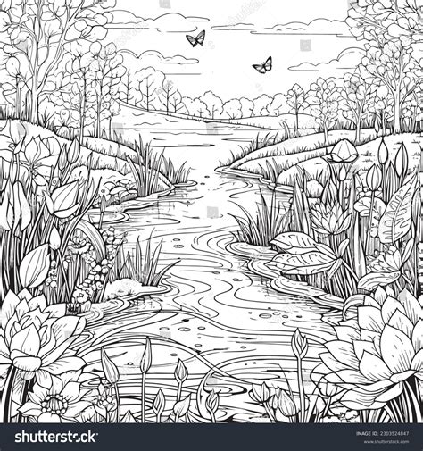 Adult Coloring Pages Nature