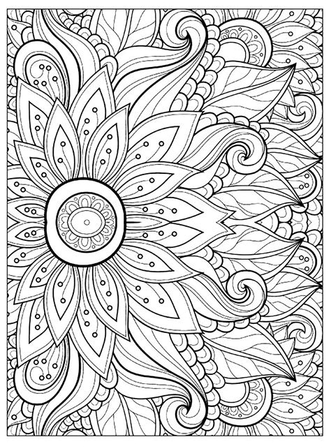 Adult Coloring Printable Pages