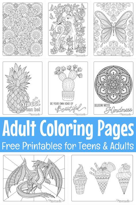 Adult Coloring Sheet Printable