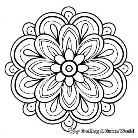 Adult Simple Coloring Pages