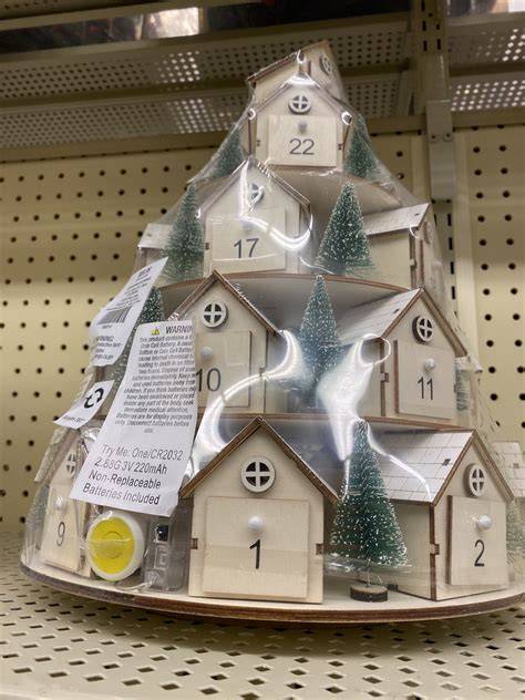 Advent Calendar Houses Hobby Lobby