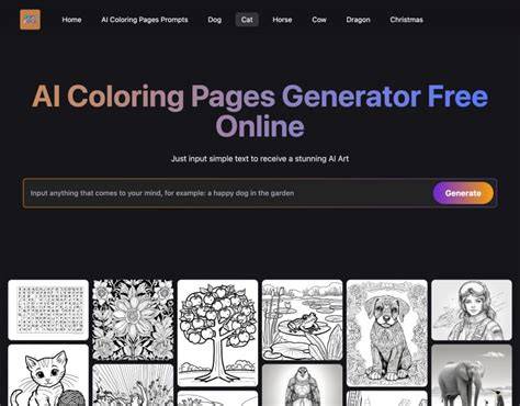 Ai Coloring Page Generator Free
