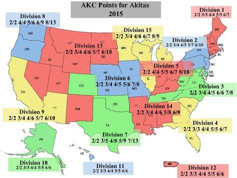 Akc Point Schedule 2025 Results Printable