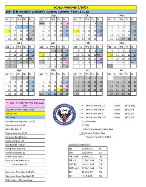 Ala Ironwood Calendar